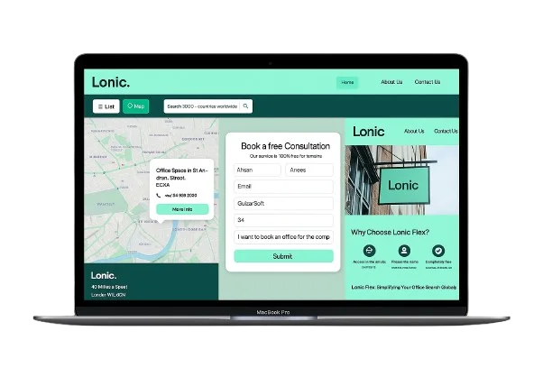 Lonic Flex Web development