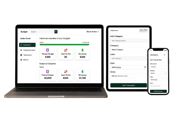 Budget App Web Development